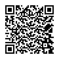 QR код за телефонен номер +12504289537