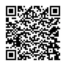 Código QR para número de teléfono +12504289539