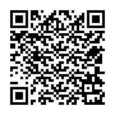 Kod QR dla numeru telefonu +12504321506