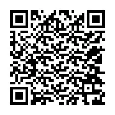 Código QR para número de telefone +12504326779