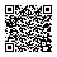 QR-code voor telefoonnummer +12504390410