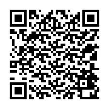 Código QR para número de teléfono +12504420910