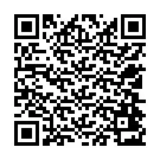 Codice QR per il numero di telefono +12504423578