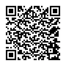 Kod QR dla numeru telefonu +12504423583