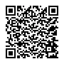 Kod QR dla numeru telefonu +12504423588