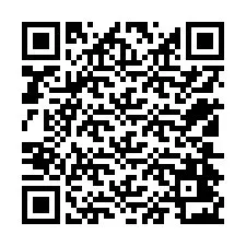 QR код за телефонен номер +12504423591