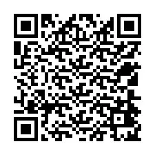 Kod QR dla numeru telefonu +12504425110