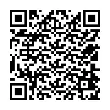 QR Code pour le numéro de téléphone +12504425116