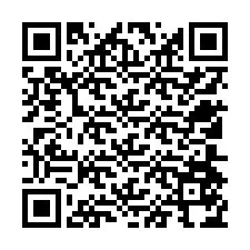 電話番号のQRコード +12504574348