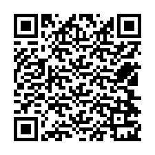 Kod QR dla numeru telefonu +12504721227