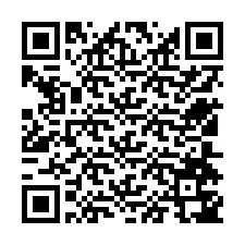 Código QR para número de telefone +12504747746