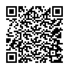 Kod QR dla numeru telefonu +12504753279
