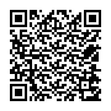 QR-koodi puhelinnumerolle +12504753887