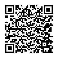 Código QR para número de teléfono +12504791975