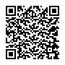 QR-code voor telefoonnummer +12504799828