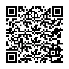 Kode QR untuk nomor Telepon +12504903802