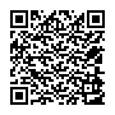 Codice QR per il numero di telefono +12504903803