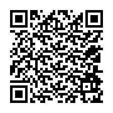 QR код за телефонен номер +12504925759