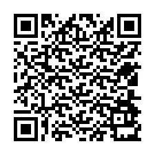 QR Code pour le numéro de téléphone +12504931342