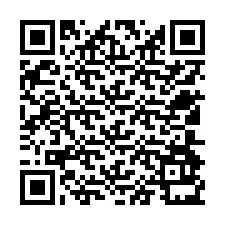 Codice QR per il numero di telefono +12504931344