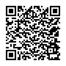 Kod QR dla numeru telefonu +12504931345