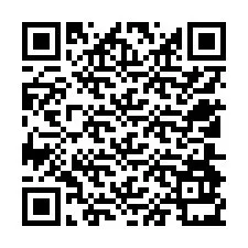 QR код за телефонен номер +12504931348