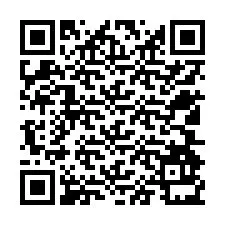 QR код за телефонен номер +12504931720