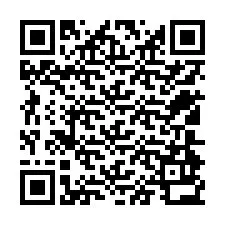 Código QR para número de telefone +12504932151