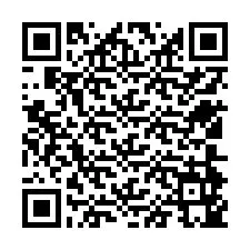 QR код за телефонен номер +12504945412