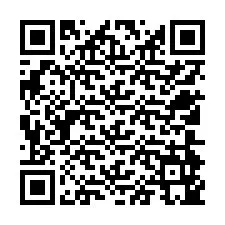 Kode QR untuk nomor Telepon +12504945418