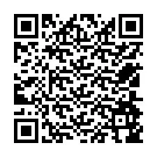 QR Code pour le numéro de téléphone +12504946747