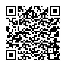 QR код за телефонен номер +12504970980