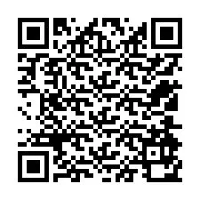 QR код за телефонен номер +12504970985