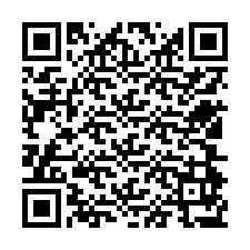 QR-code voor telefoonnummer +12504977026