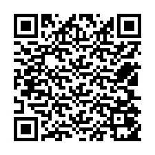 QR-code voor telefoonnummer +12505051327