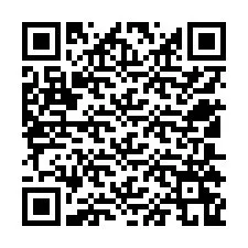 QR-Code für Telefonnummer +12505269654