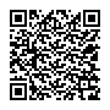 Código QR para número de telefone +12505326624