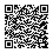 QR-код для номера телефона +12505597161