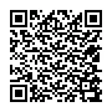 QR-code voor telefoonnummer +12505597162