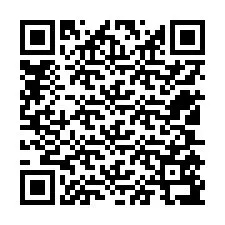 QR-код для номера телефона +12505597165