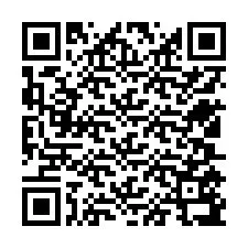 Código QR para número de teléfono +12505597172