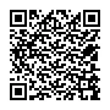 QR-code voor telefoonnummer +12505599013