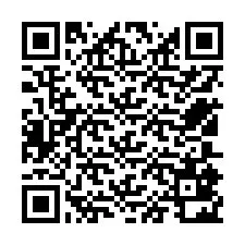 QR-koodi puhelinnumerolle +12505822547