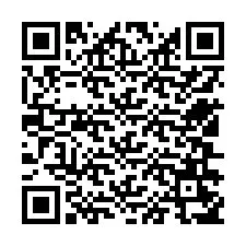 Código QR para número de teléfono +12506257576