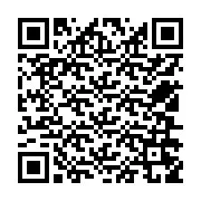 QR Code pour le numéro de téléphone +12506259873