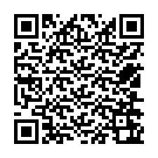 QR-code voor telefoonnummer +12506262997