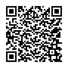 QR-code voor telefoonnummer +12506267074