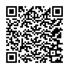 QR-code voor telefoonnummer +12506322135