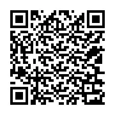 QR-code voor telefoonnummer +12506323121