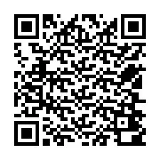 QR-code voor telefoonnummer +12506400263